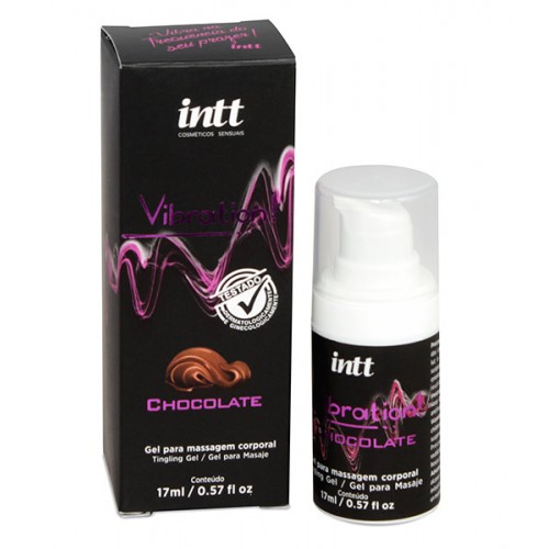 Gel Con Vibracion Chocolate