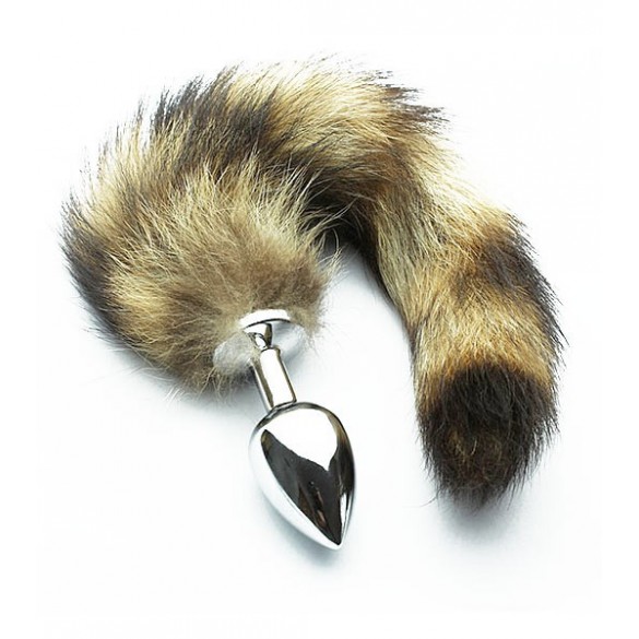 Dilatador Anal Metalico Cola Mapache.
